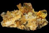 Selenite Crystal Cluster (Fluorescent) - Peru #102168-1